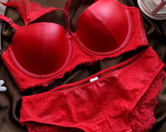 Leather C Cup Bra - Etsy