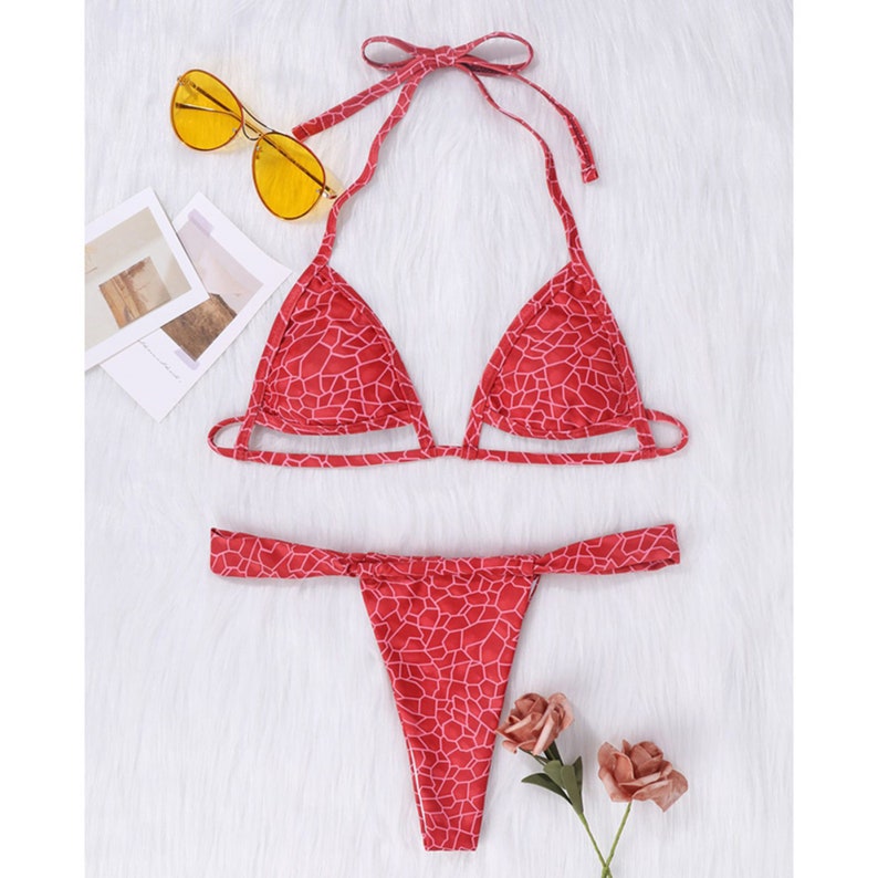 Lyla Loincloth Bikini Bathing Suit Set Sexy Cut Micro Bikini Etsy