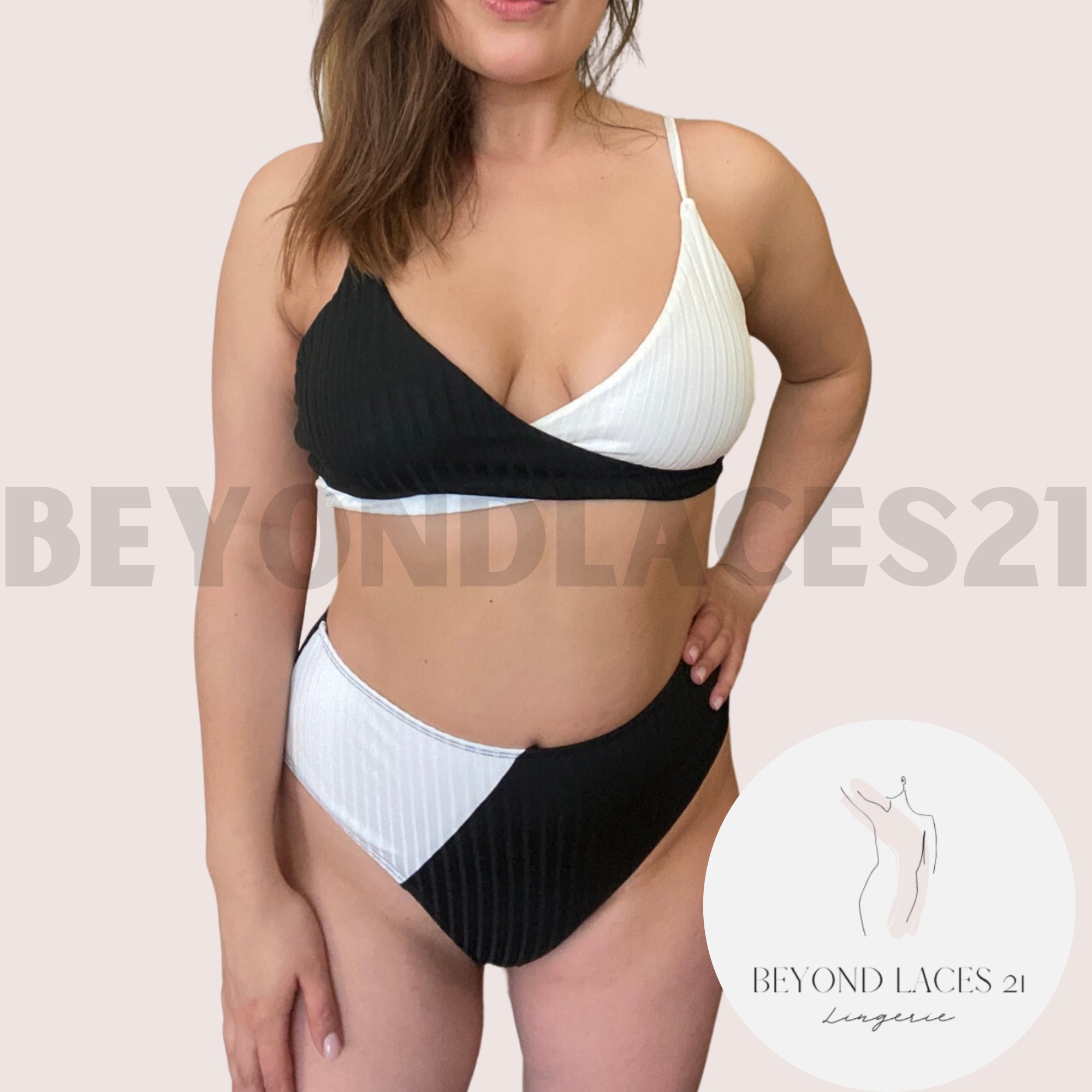 Buy Womens High Waisted Bikinis Tie Knot Strappy Cutout Two Piece Swimsuit  Tummy Control Swimming Costume Online at desertcartINDIA