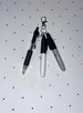 Badge reel accessory- mini sharpie, mini pen, mini dry erase, nurse badge pen clip 
