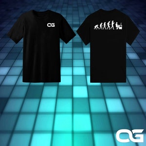 Evolution of a PC Gamer T shirt from the OG Collection