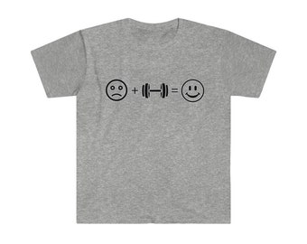 Sad + working out = Happy T-shirt