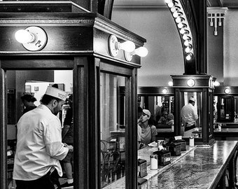 Impression d'art Morning Call Beignet Shop : Parc municipal de la Nouvelle-Orléans