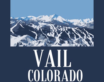 Vail Colorado Art Print