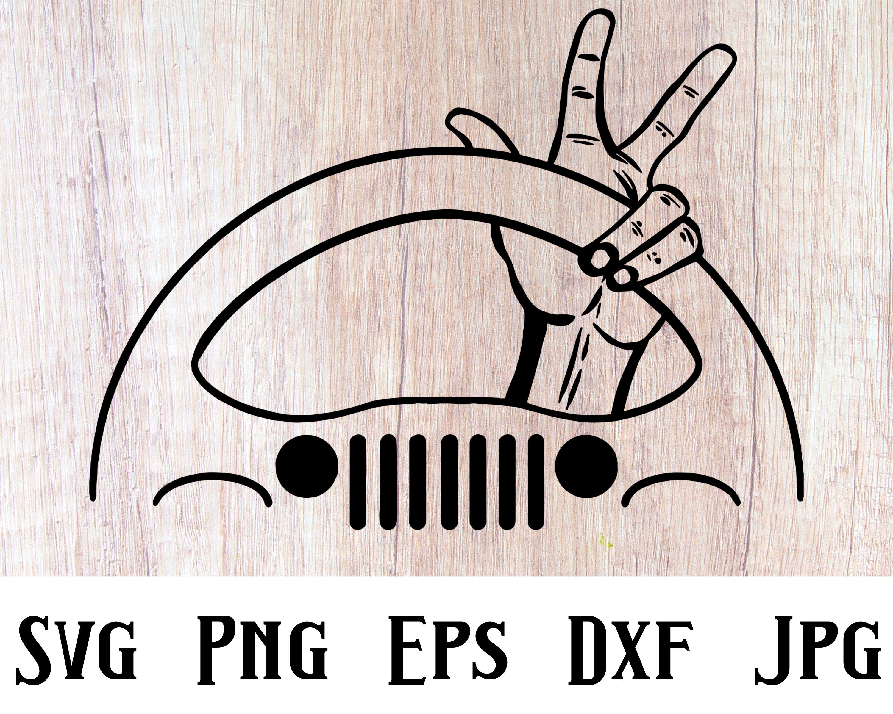 Jeep svg jeep wave svg jeep vector jeep silhouette svg | Etsy