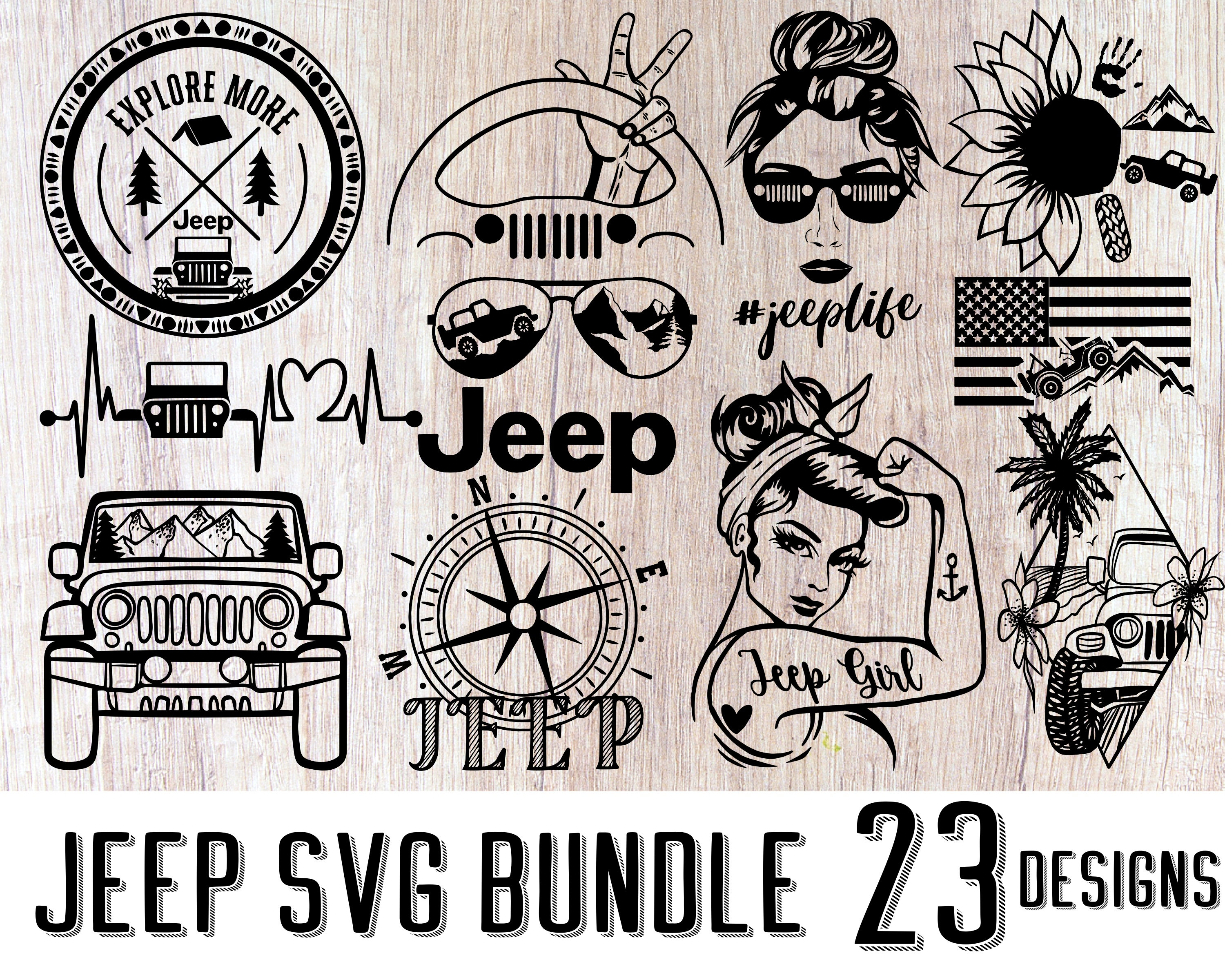 Jeep svg Bundle JKU Svg Jeep svg Offroad Svg jeep girl Etsy