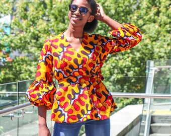 kitenge blouse