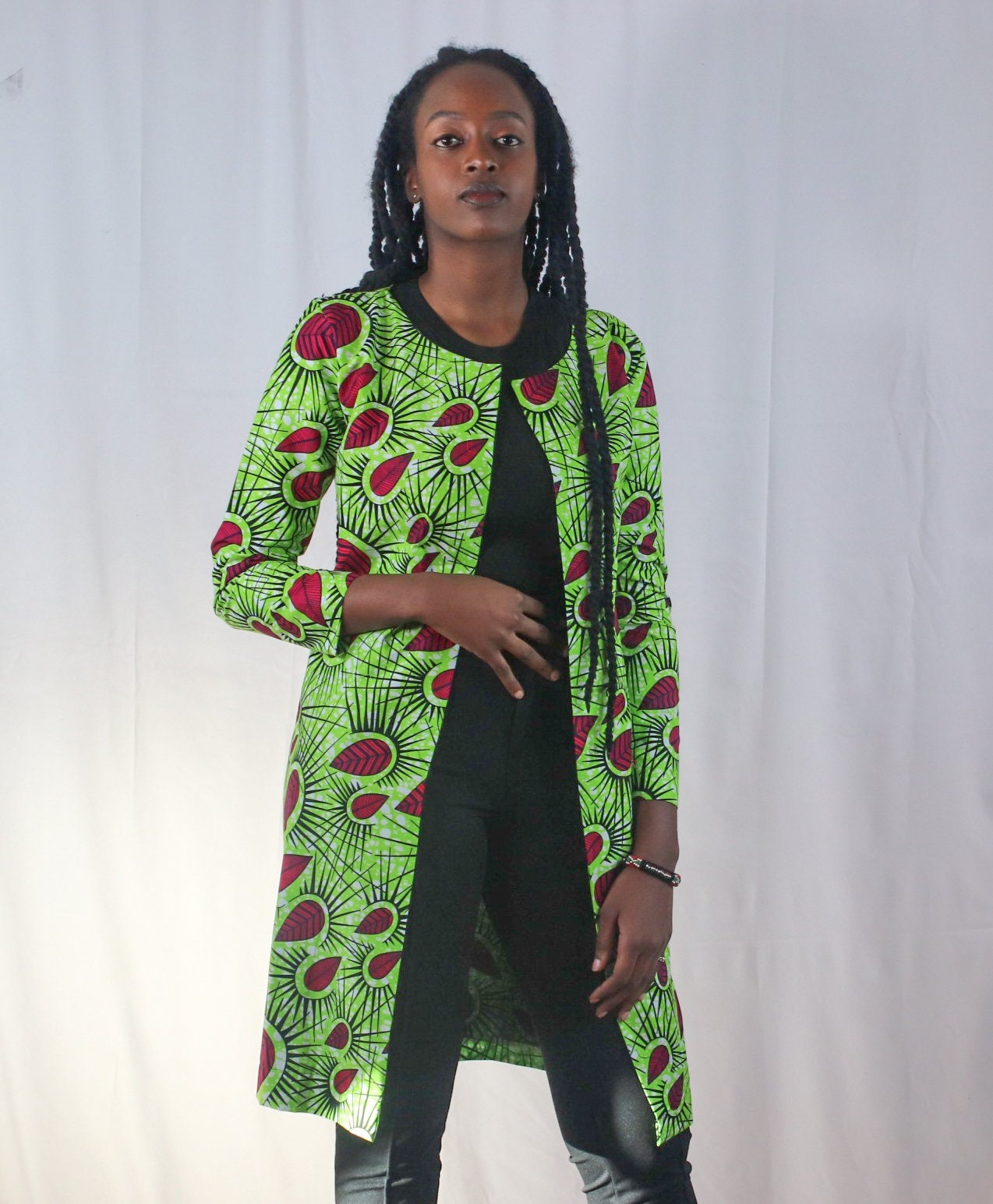 ankara blazer
