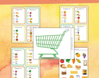 Grocery Shopping Sorting Game