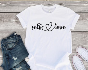 Self Love SVG for Mom | Inspirational Quote Cut File | Digital Download