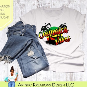 Jamaica Vibes PNG, Jamaican Vacation, Girl&#39;s Weekend PNG, Sublimation