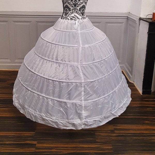 jupon mariage robe de mariée 6 cerceaux crinoline taille ajustable