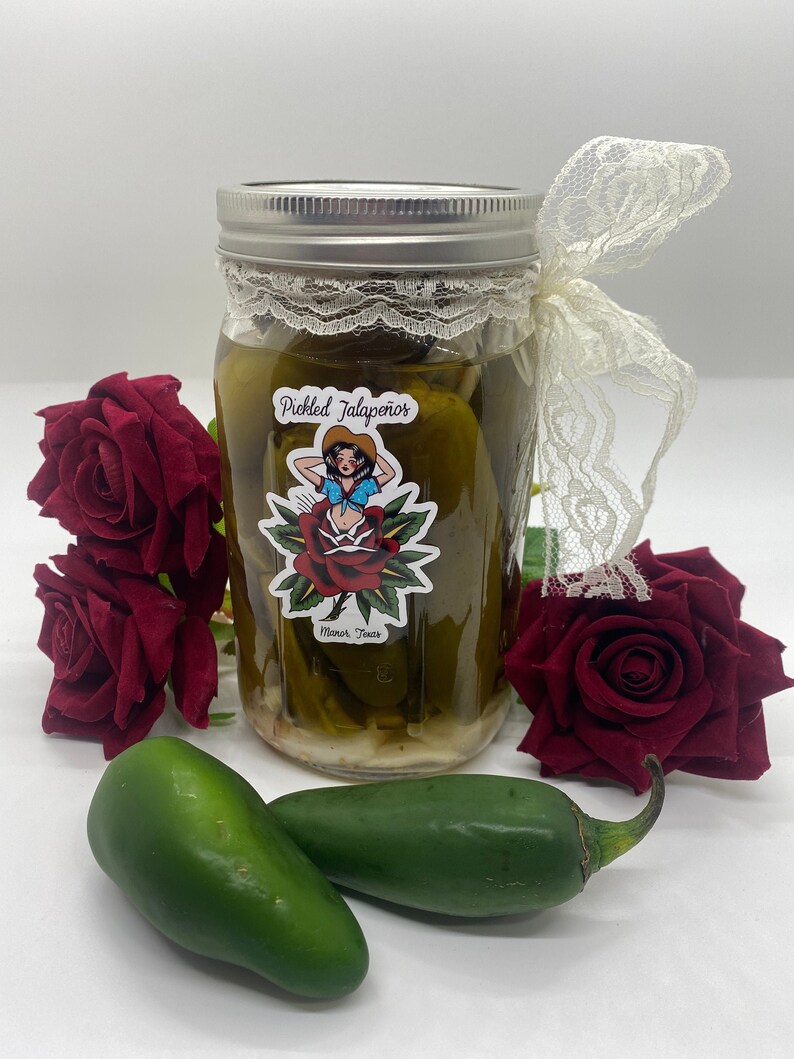 Jalapeños enteros en escabeche 32 oz Etsy
