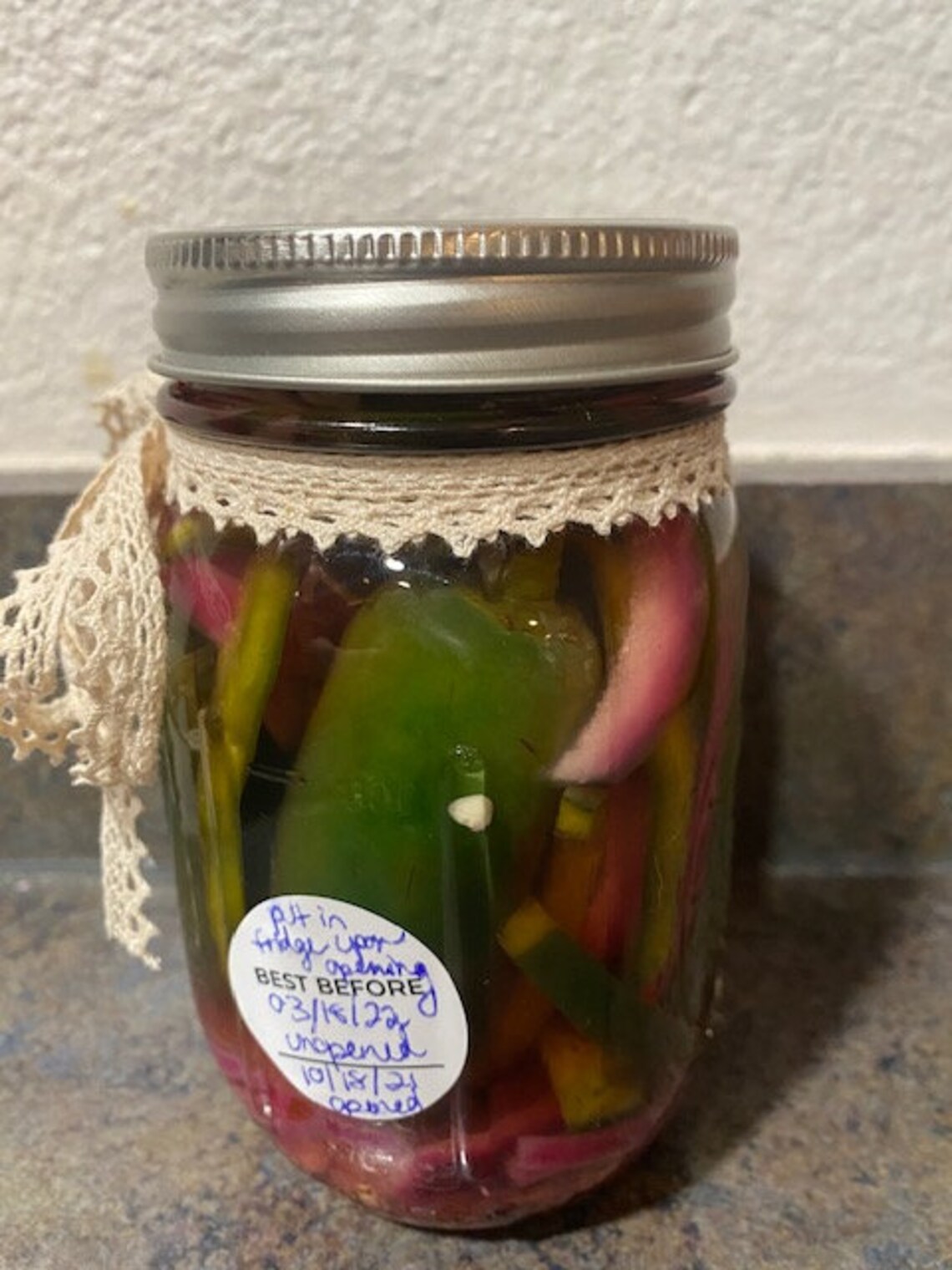 Whole Pickled Jalapenos 16oz Etsy