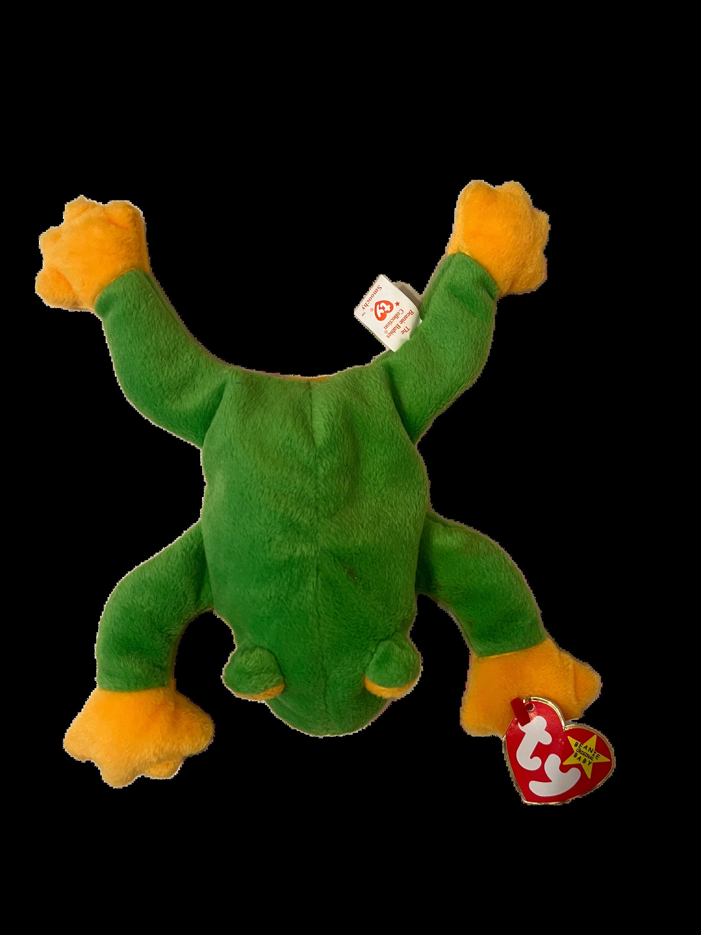 TY SMOOCHY FROG Beanie Baby, Original Beanie Babies Collection - Etsy