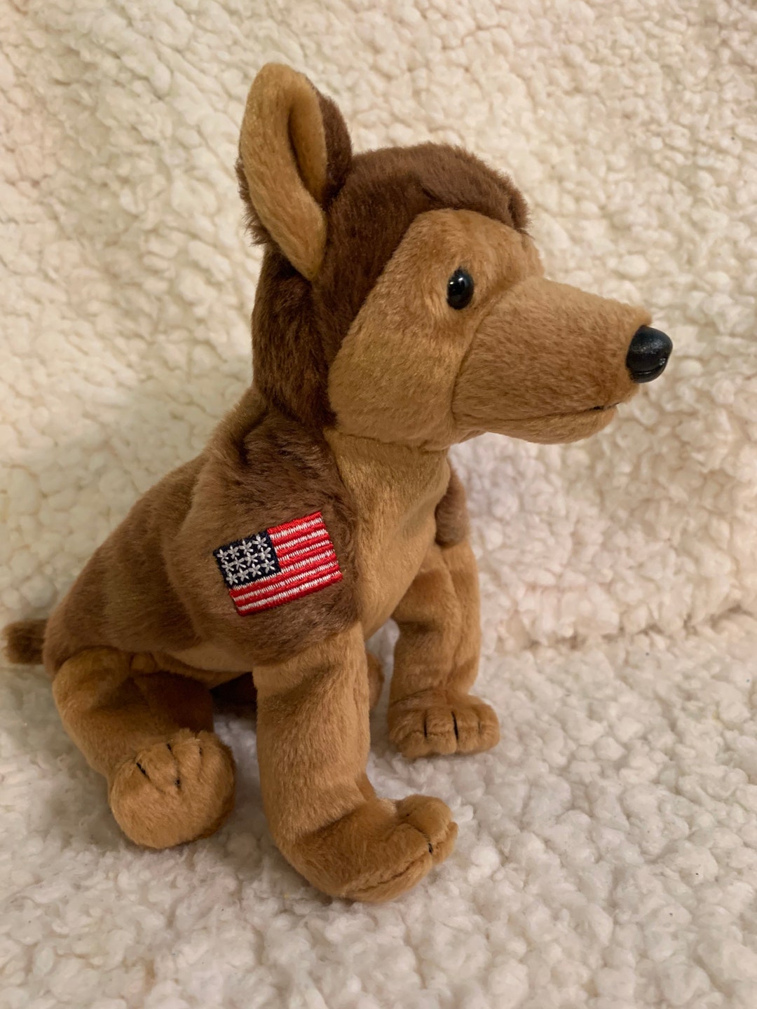 Vintage Ty Beanie Baby Courage, in Memory of 911, Original Beanie