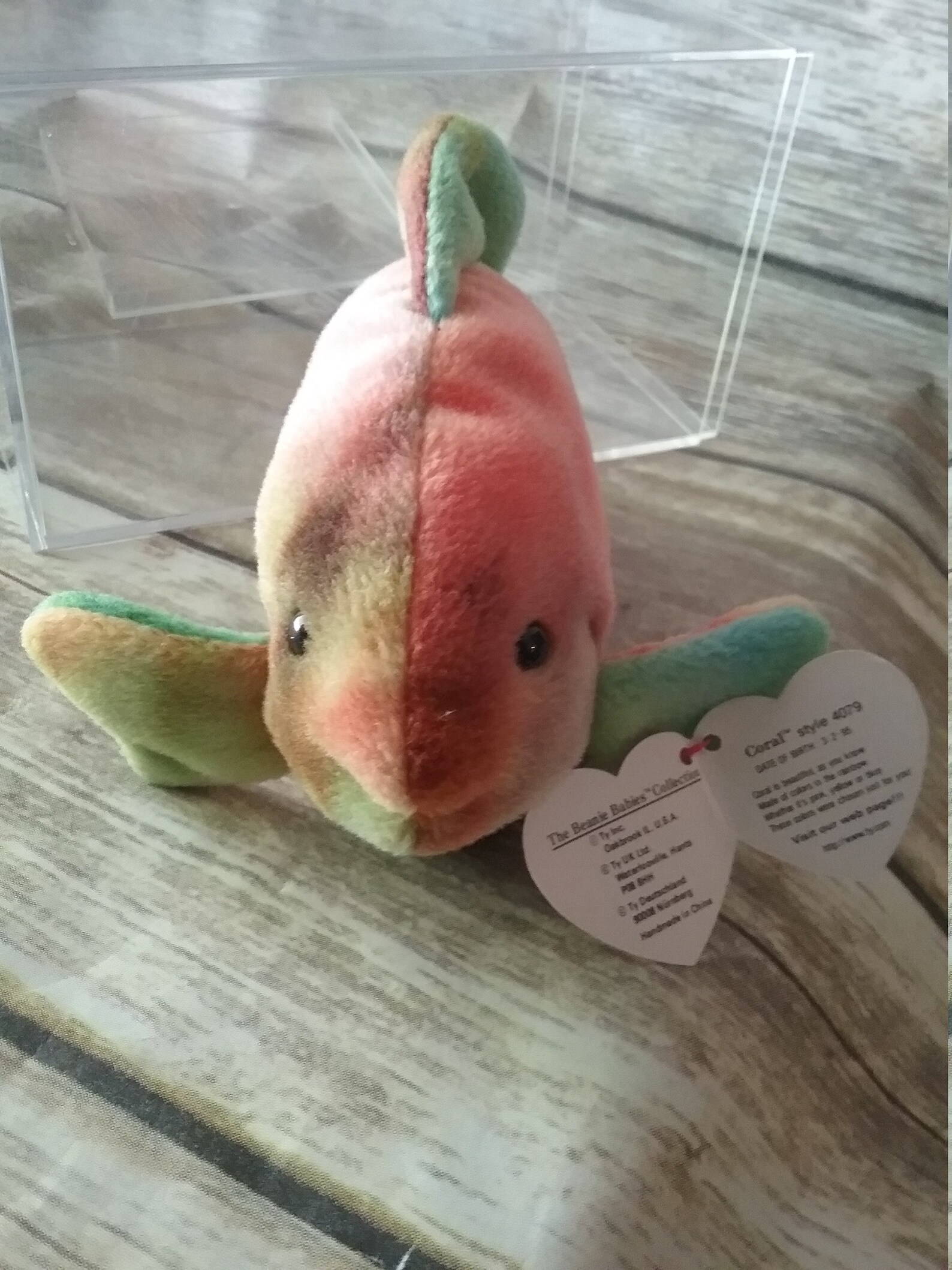 Ty CORAL Beanie Baby Rare Find the Beanie Babies Collection Etsy UK