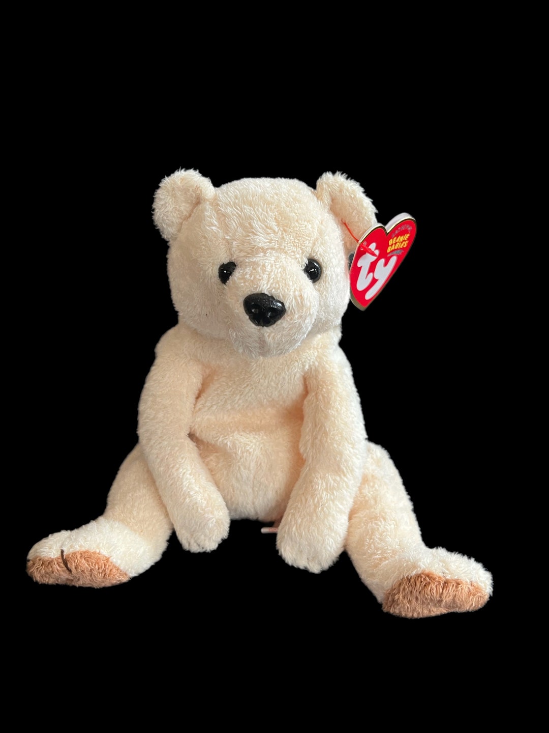 TY CHILI Polar Bear Beanie Baby, Original Beanie Babies Collection - Etsy
