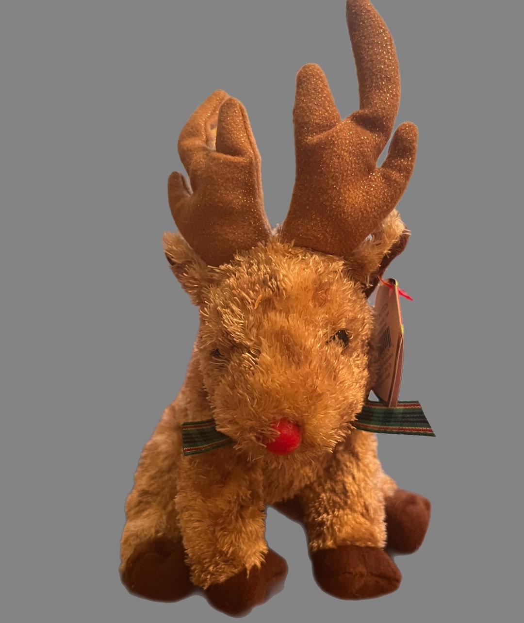 Rudy Reindeer Beanie Baby, Original Beanie Babies Collection, Retired ...