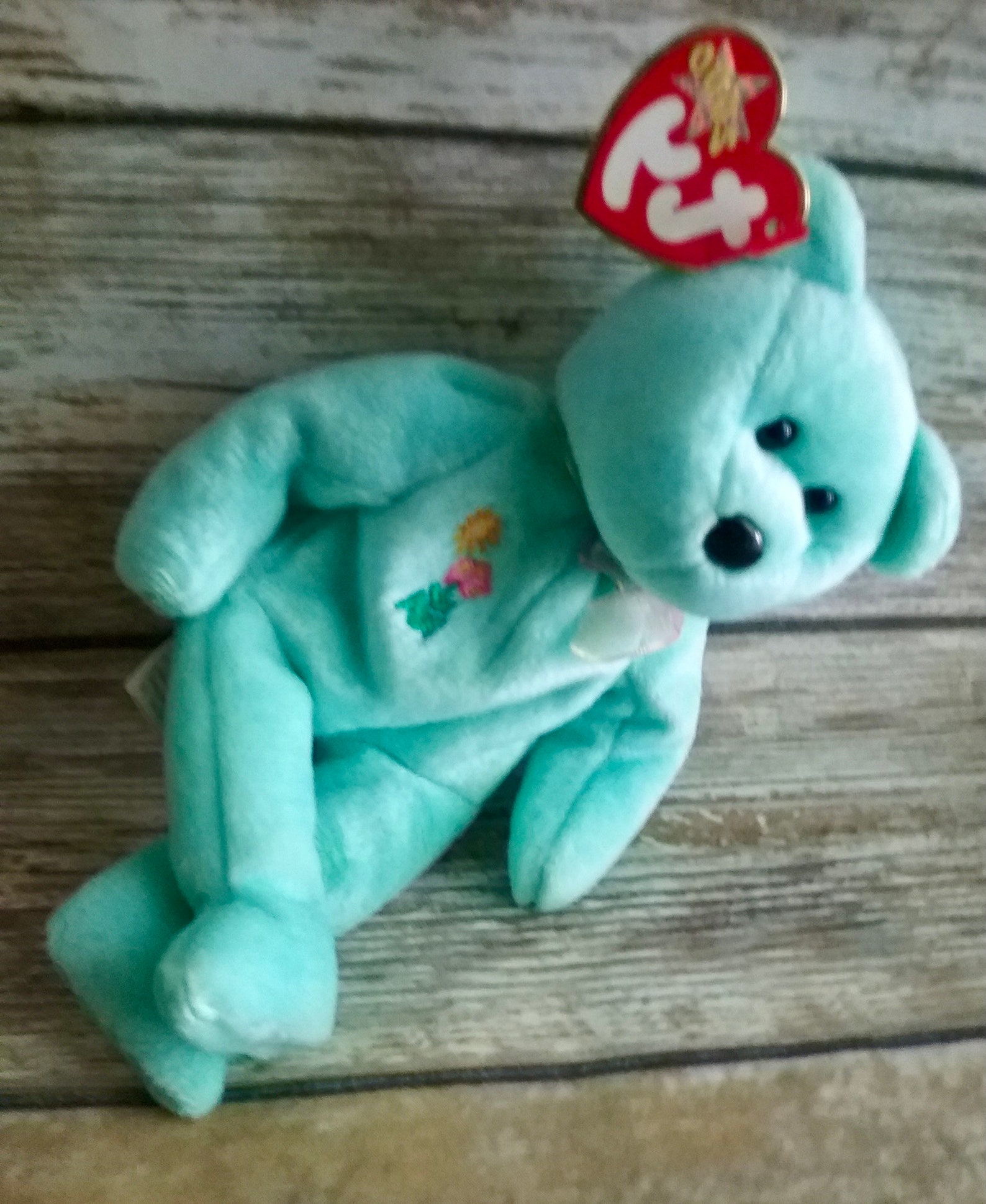 Ariel Bear Ty Beanie Baby Original Beanie Babies Collection Etsy