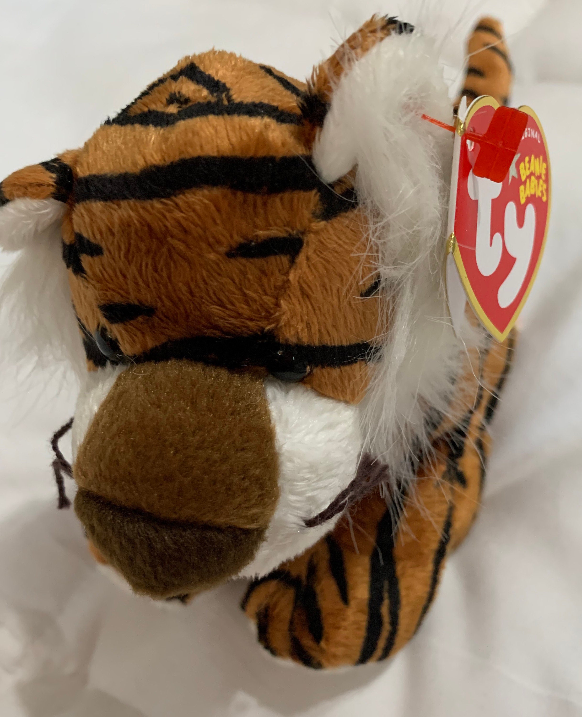 Ty Beanie Babies Tiger Stripey Original Beanie Babies Etsy