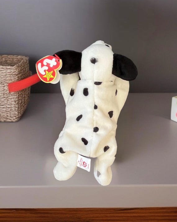 Ty Beanie Baby - DOTTY the Dalmatian Dog (8.5 Inch) NEW  TY beanie original collection “Dotty” main image 2