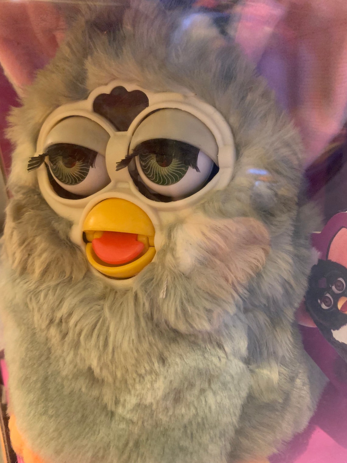 Vintage Furby gray electronic furby | Etsy