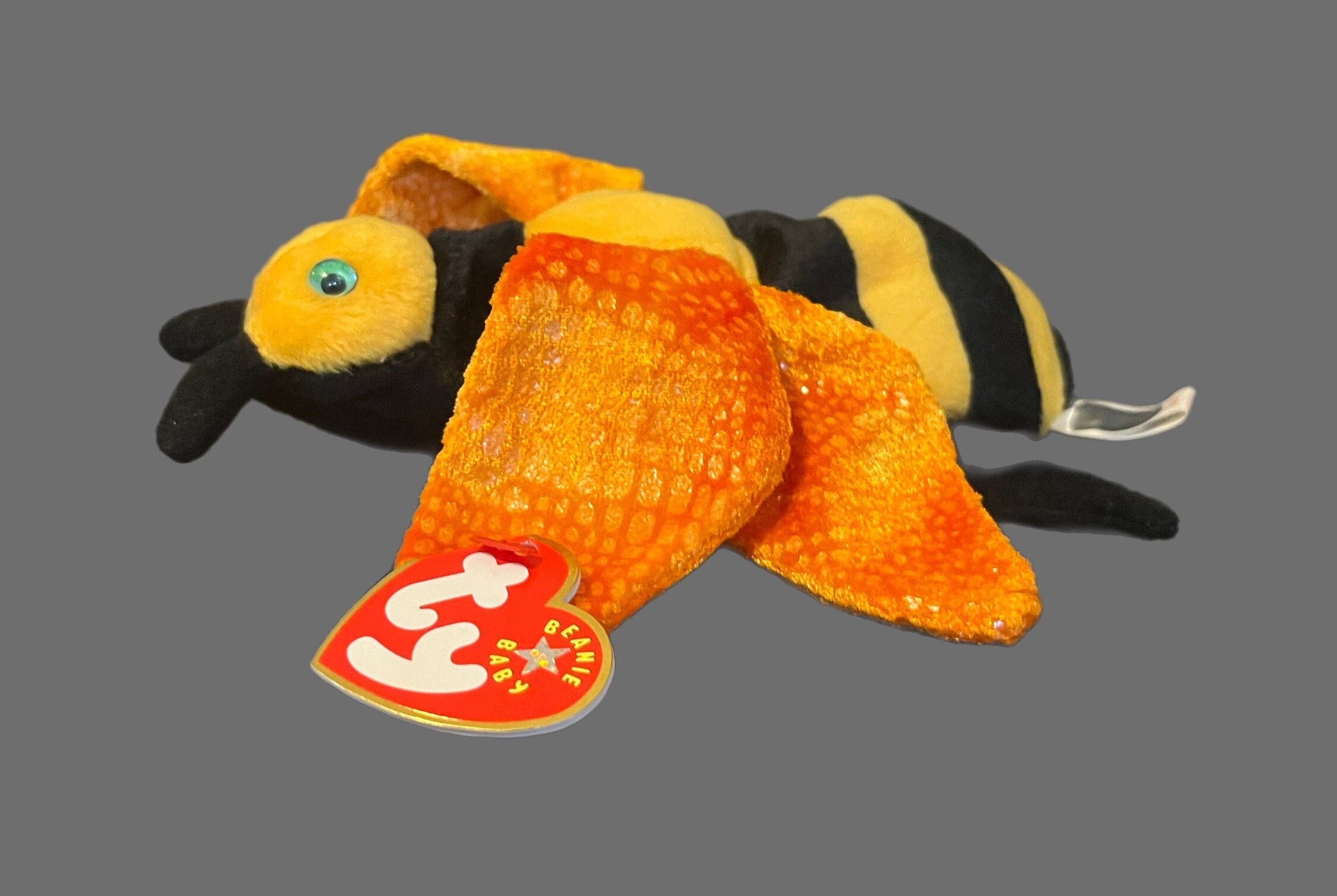 TY BUZZIE Bumble Bee, Beanie Baby, Ty Original Beanie Babies Collection ...