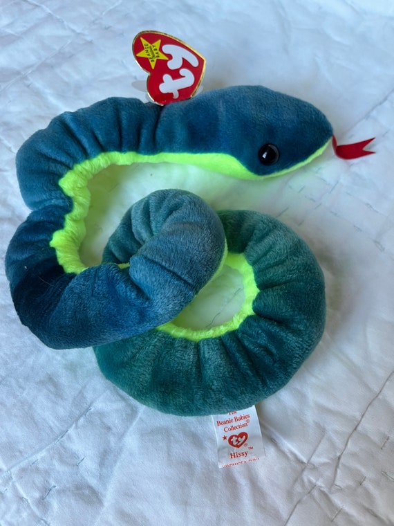 TY Beanie Babies Hissy The Snake | eduaspirant.com