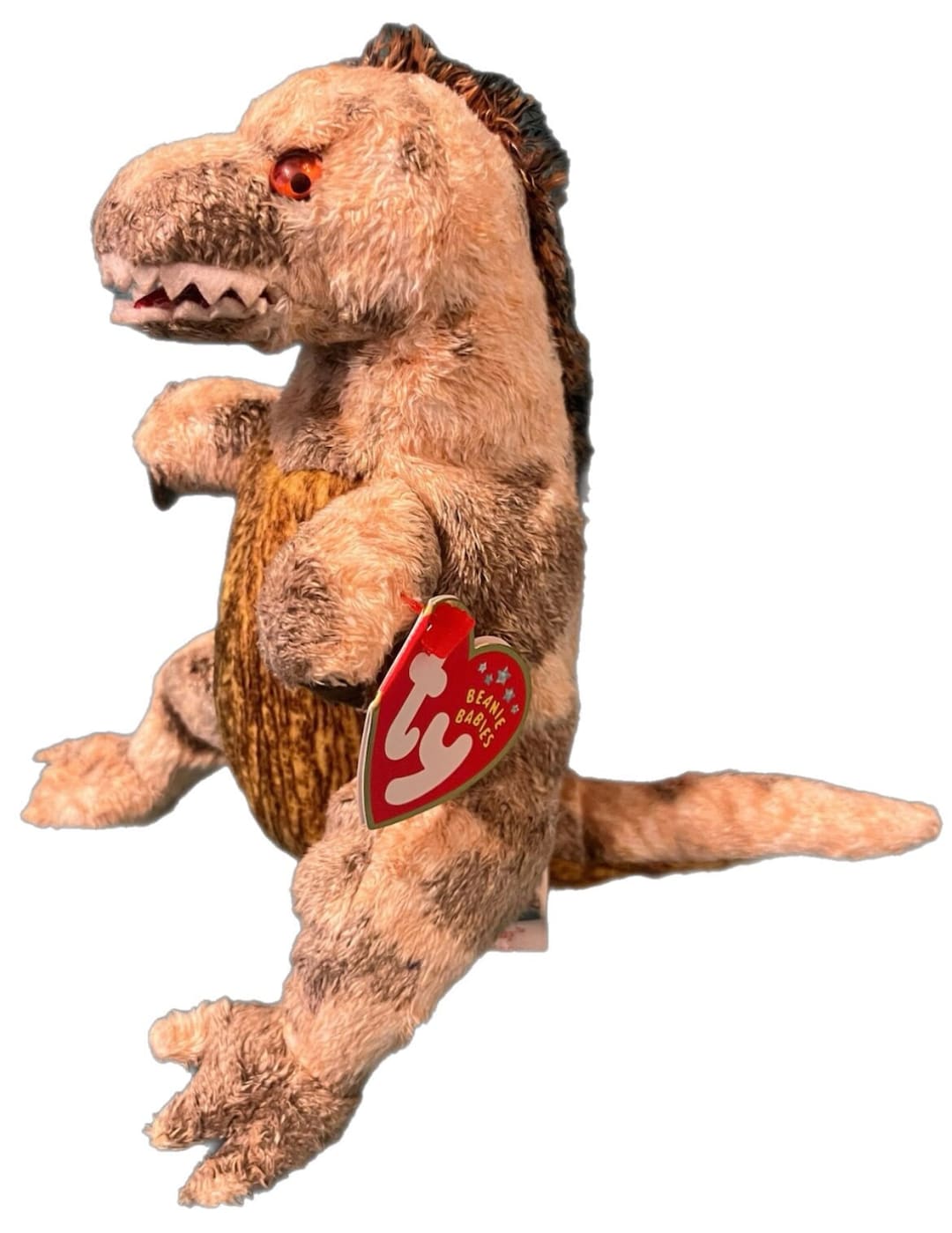 Tooter T Rex Beanie Baby Ty Beanie Babies Dino Toothy, Original
