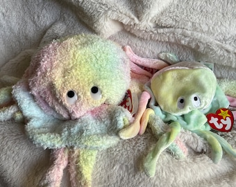 Goochy, Ty Beanie Baby, 1999, Jellyfish - Etsy