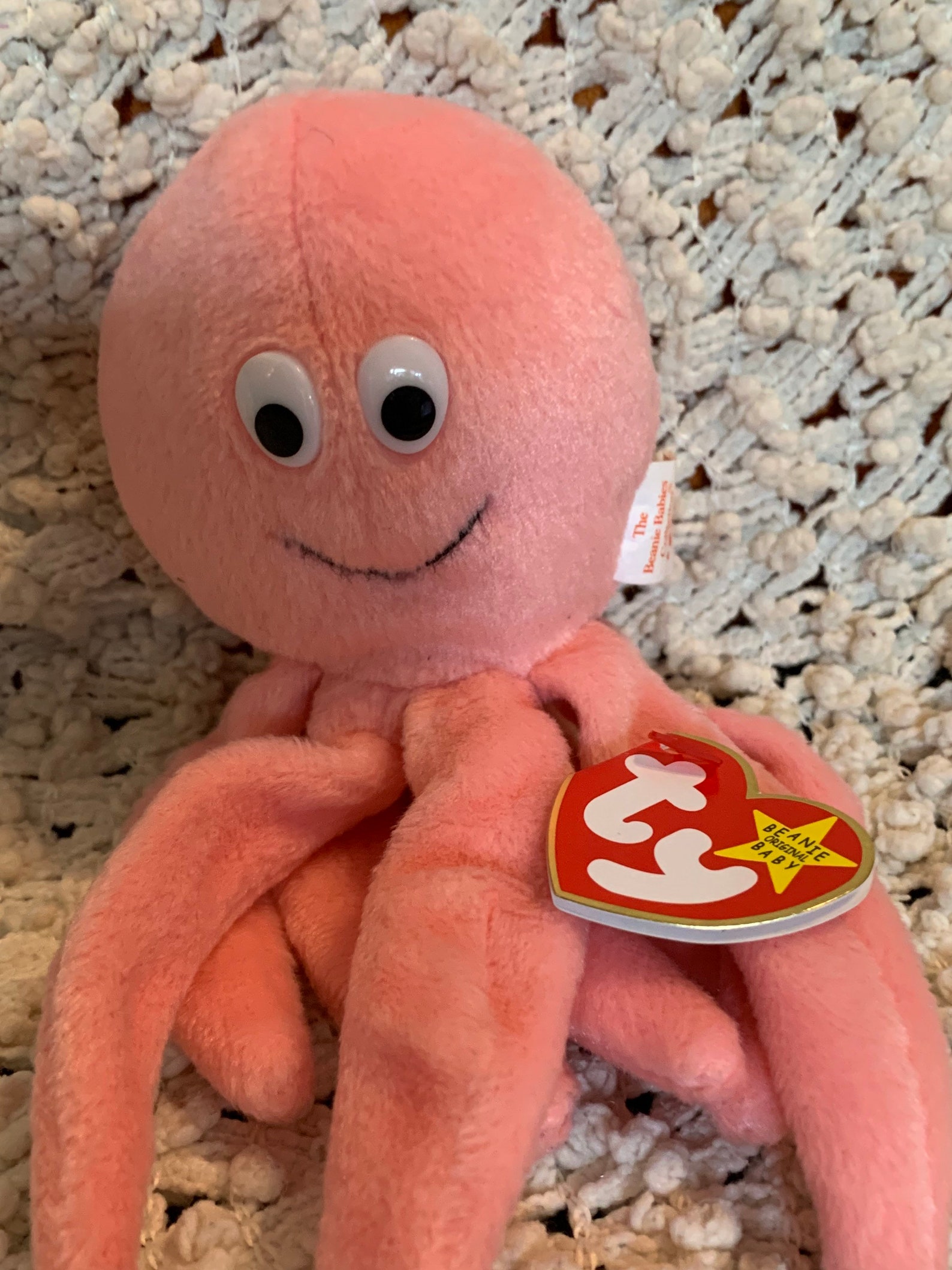 Ty Beanie Inky Original Beanie Babies Collection Rare Find - Etsy UK