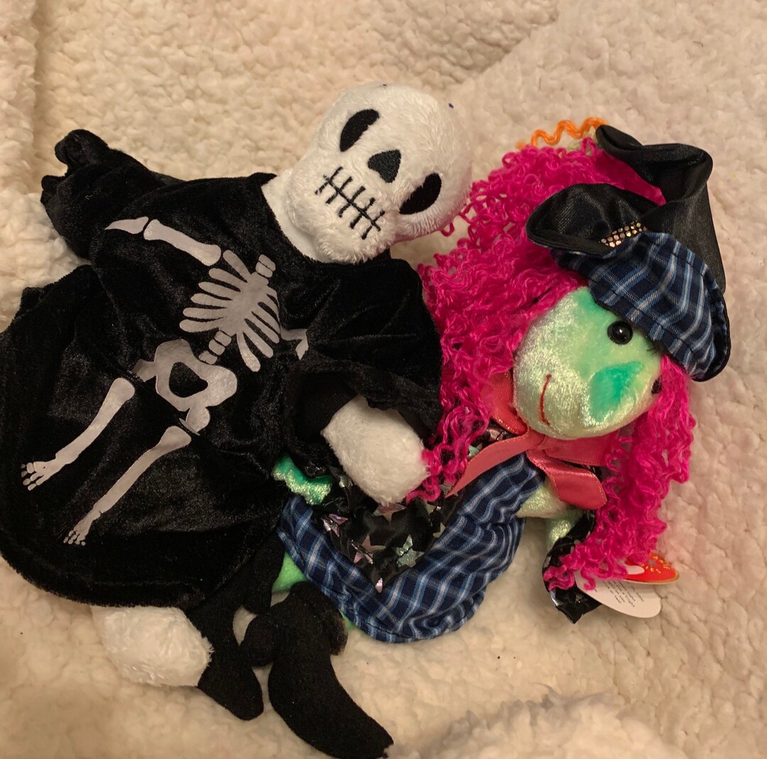 Ty Beanie Babies Characters Creepers & Scary, Original Beanie Babies