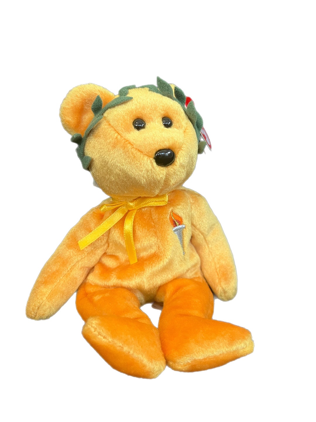 VICTORY Beanie Bear, Original Beanie Babies Collection, Retired, Rare