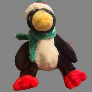 Ty Penguin Toboggan, Original Beanie Babies Collection, Rare, Retired