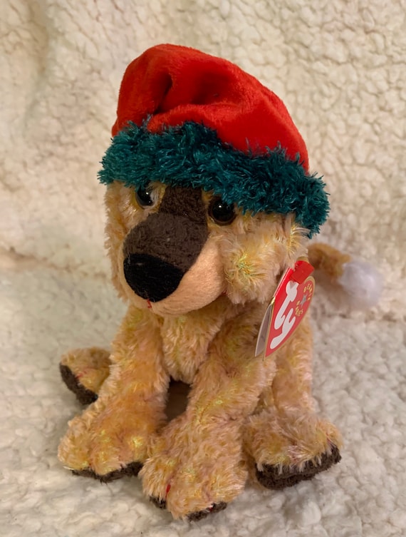 Vintage Ty Beanie Baby Jingle Pup Rare Original Beanie Babies