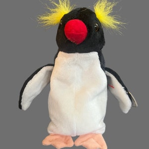 TY FRIGID PENGUIN, Original Beanie Babies Collection, Rare, Retired