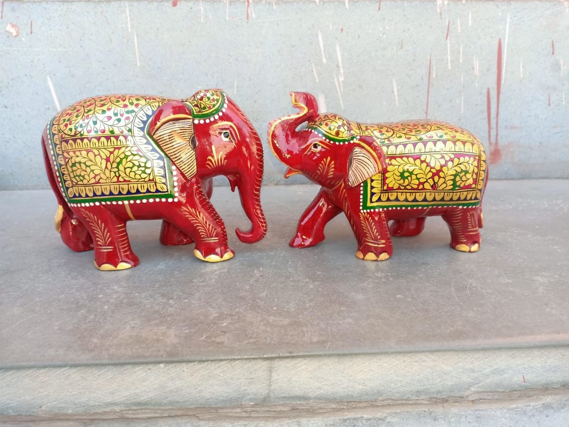 Decorative Elephant Statues for Home and Office Etsy
