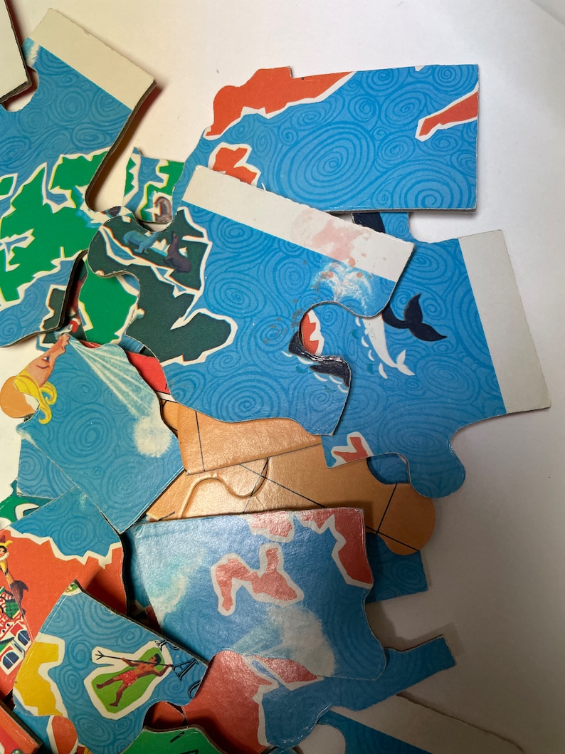 1975 United States Map Puzzle 4806 - Il 794xN.5179928418 D317 