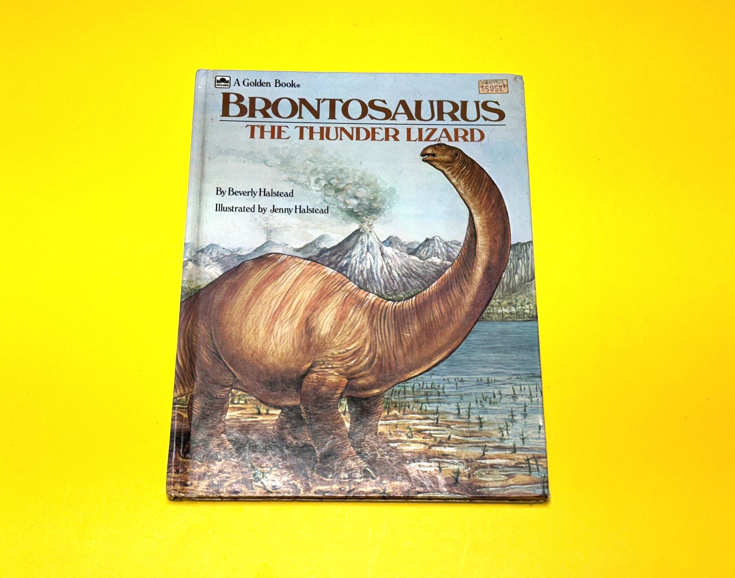 希少DINOSAURS L.B. Halstead Jenny Halstead Brontosaurus: The Thunder Lizard: Halstead, Beverly: 9780307137340