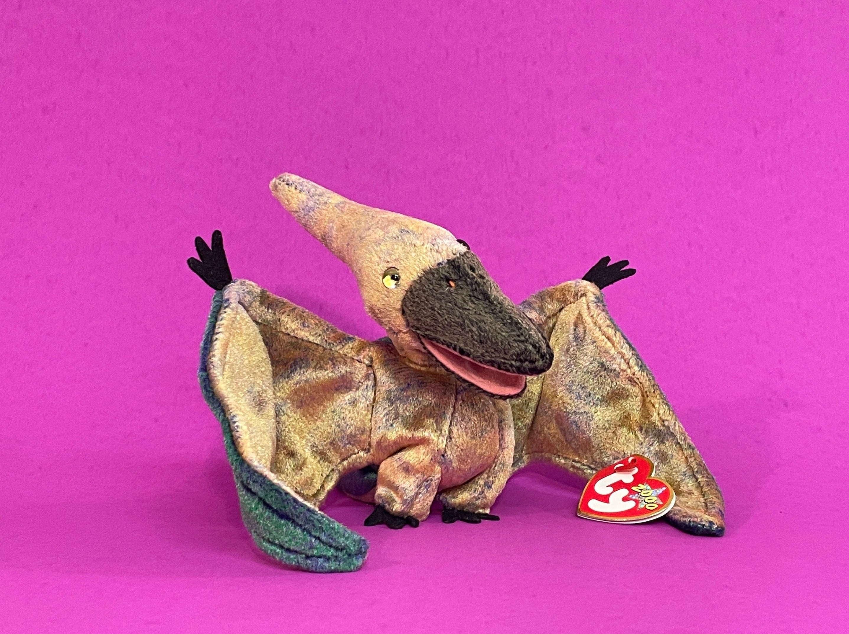 2000 Swoop the Pterodactyl Ty Beanie Baby 4268 6th Gen Red | Etsy