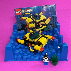 1996 Crystal Crawler LEGO Set 1728 Aquazone Aquanauts Aquasharks - Main Image