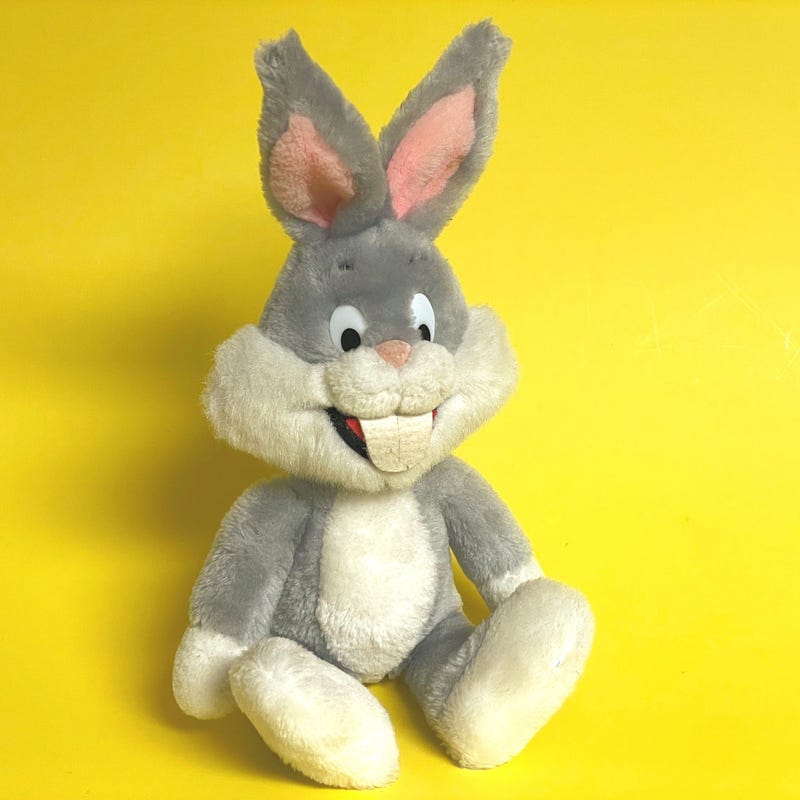 Angels Rabbit 70s 1970s Stuffed Rabbit - Etsy
