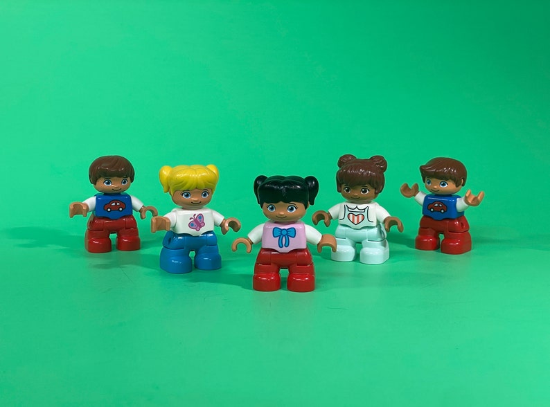 2000s Cinco DUPLO Ni os Minifiguras LEGO Juguete De Construcci n De 2000s-cinco-duplo-ni-os-minifiguras-lego-juguete-de-construcci-n-de