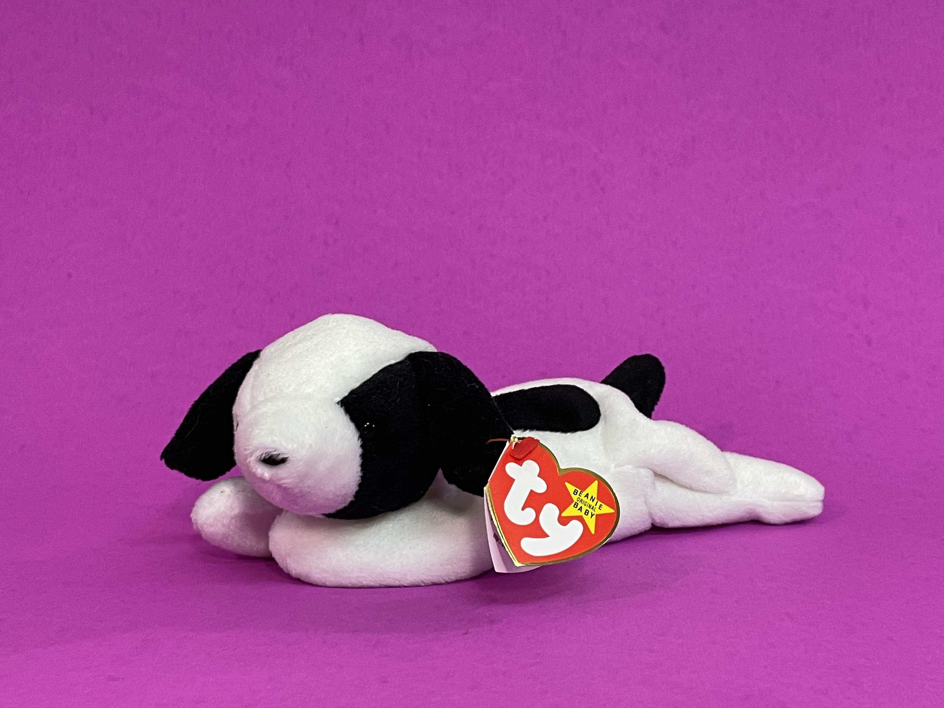 1997 Spot the Dog Ty Beanie Baby 4000 4th Gen Red Heart Hang | Etsy