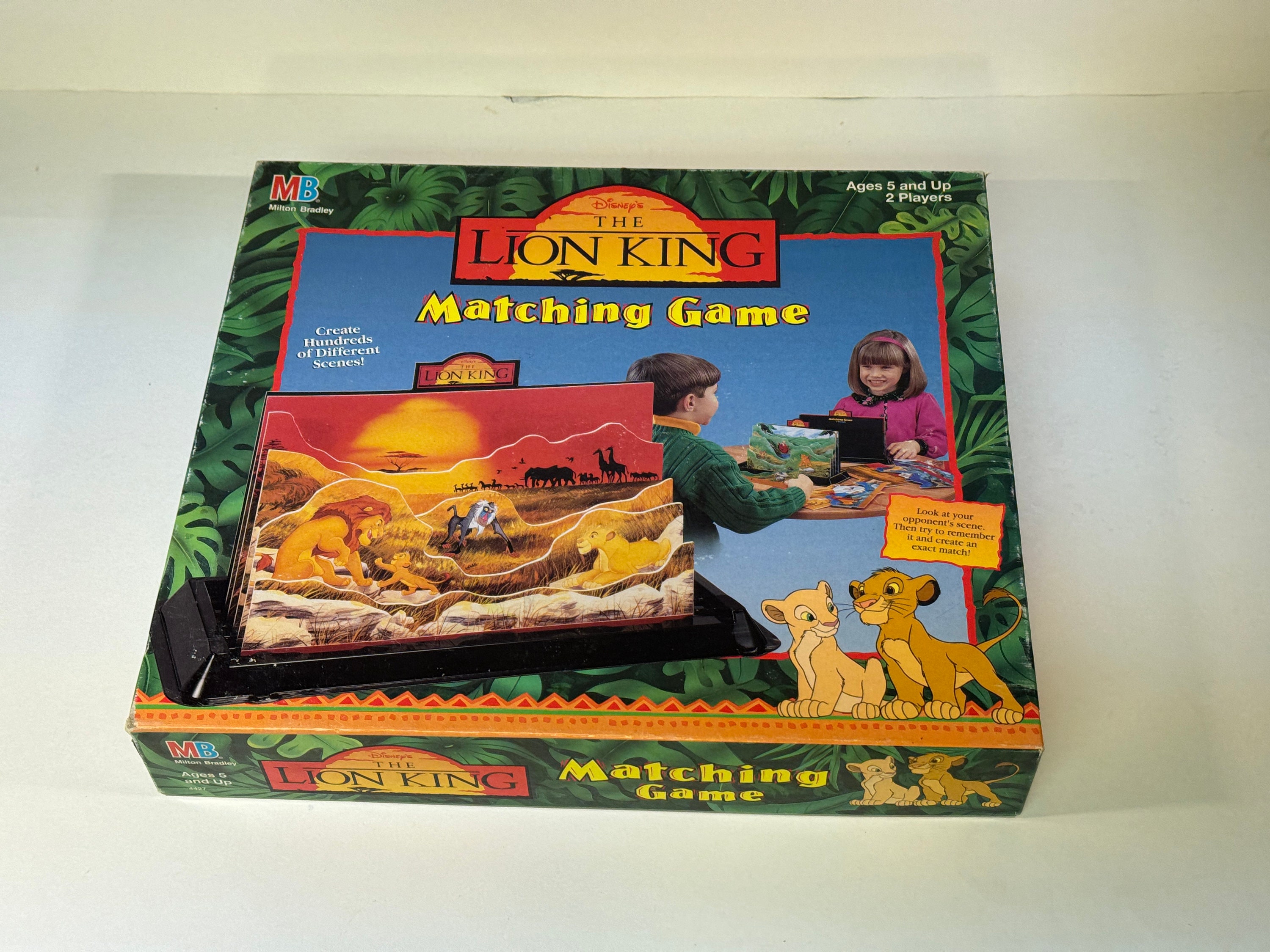 1990s Disney's the Lion King Matching Game MB Milton - Etsy