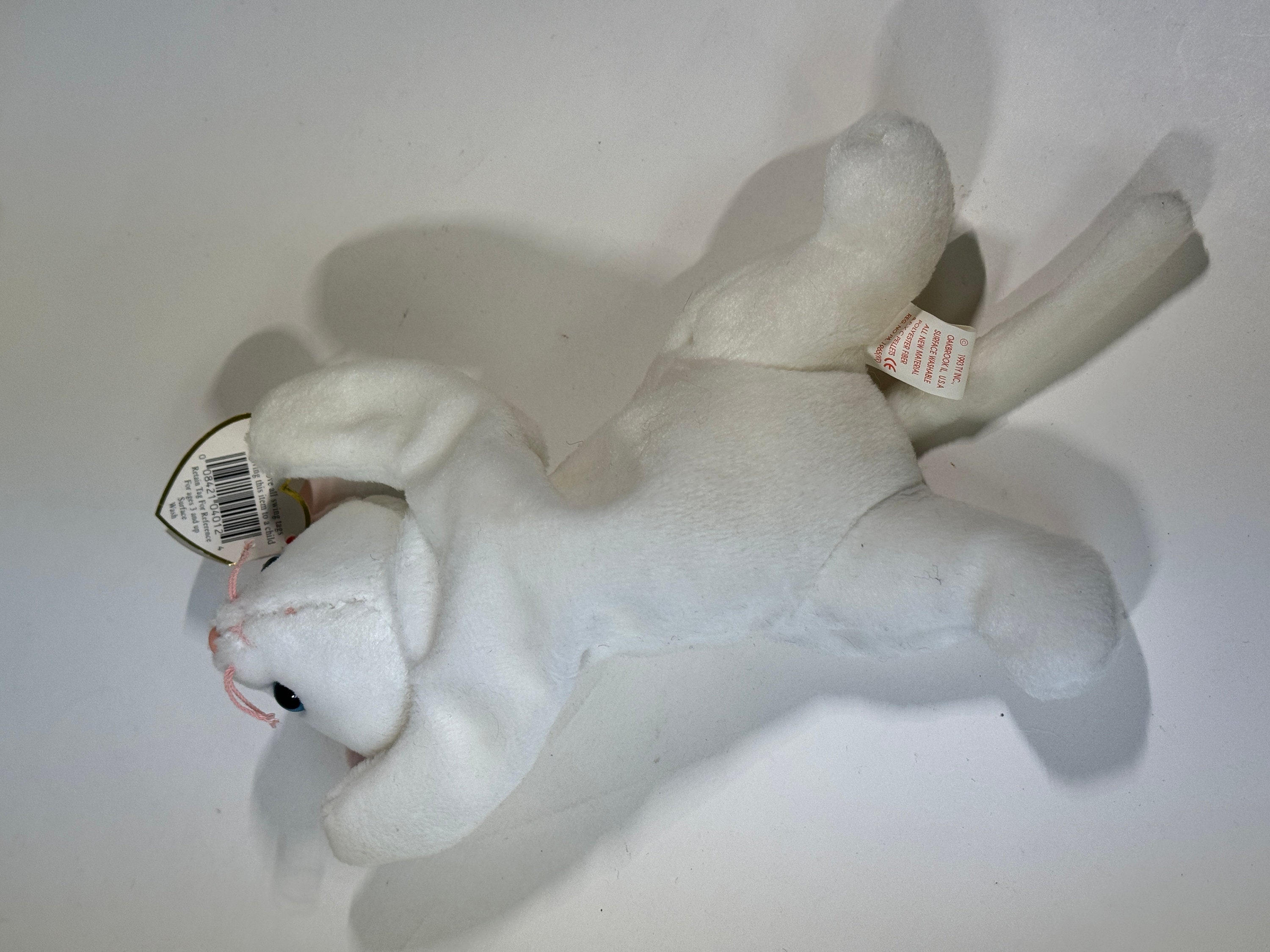 1996 Flip the Cat Ty Beanie Baby 4012 - 4th Gen Red Heart Hang Tag