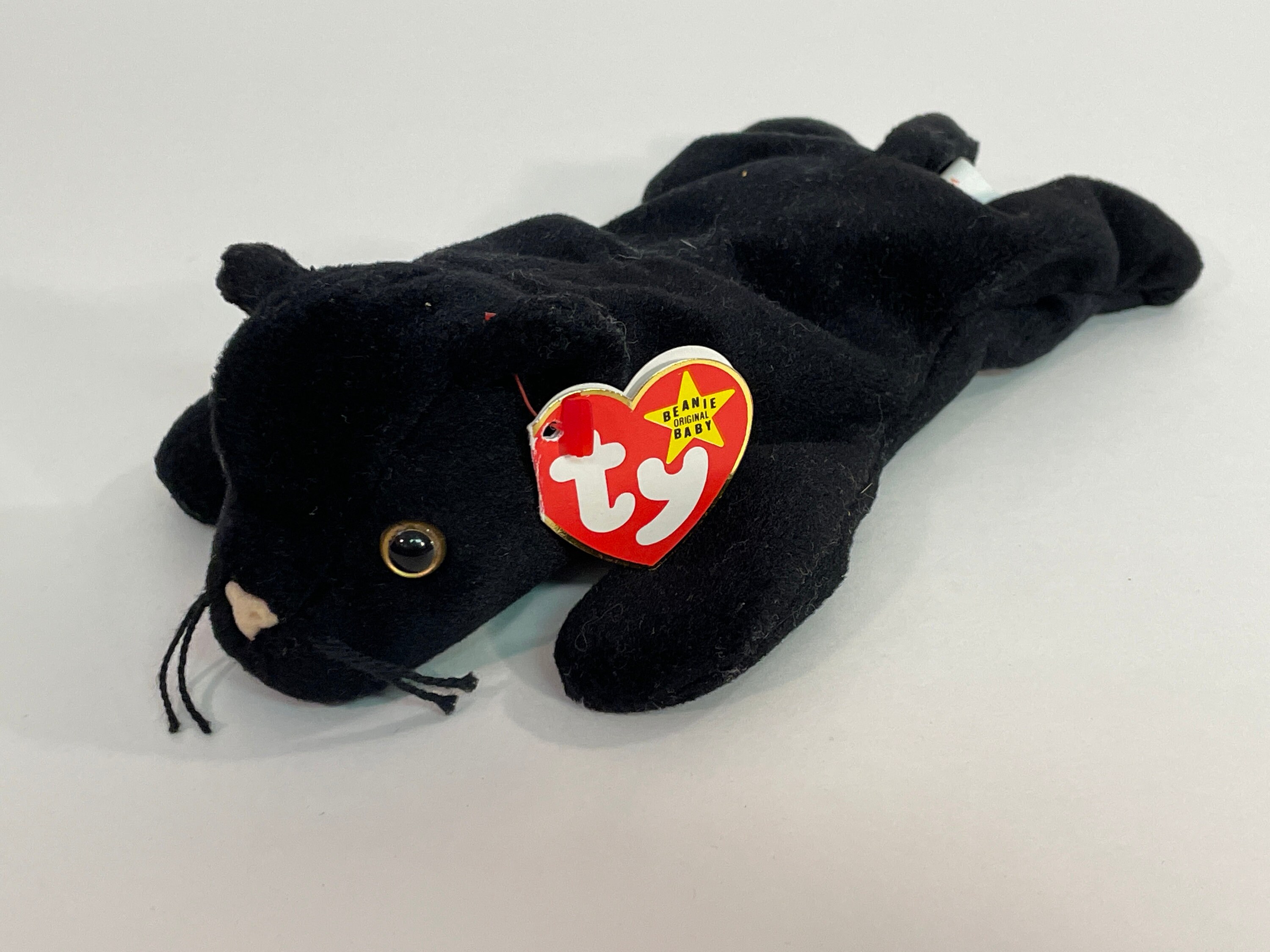1996 Velvet the Black Panther Ty Beanie Baby 4064 4th Gen Etsy