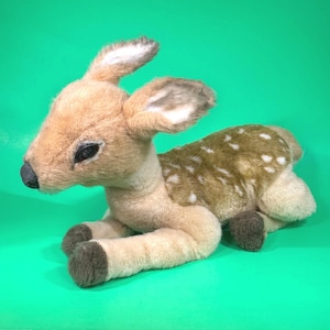 Vintage Deer Stuffed Animal - Etsy