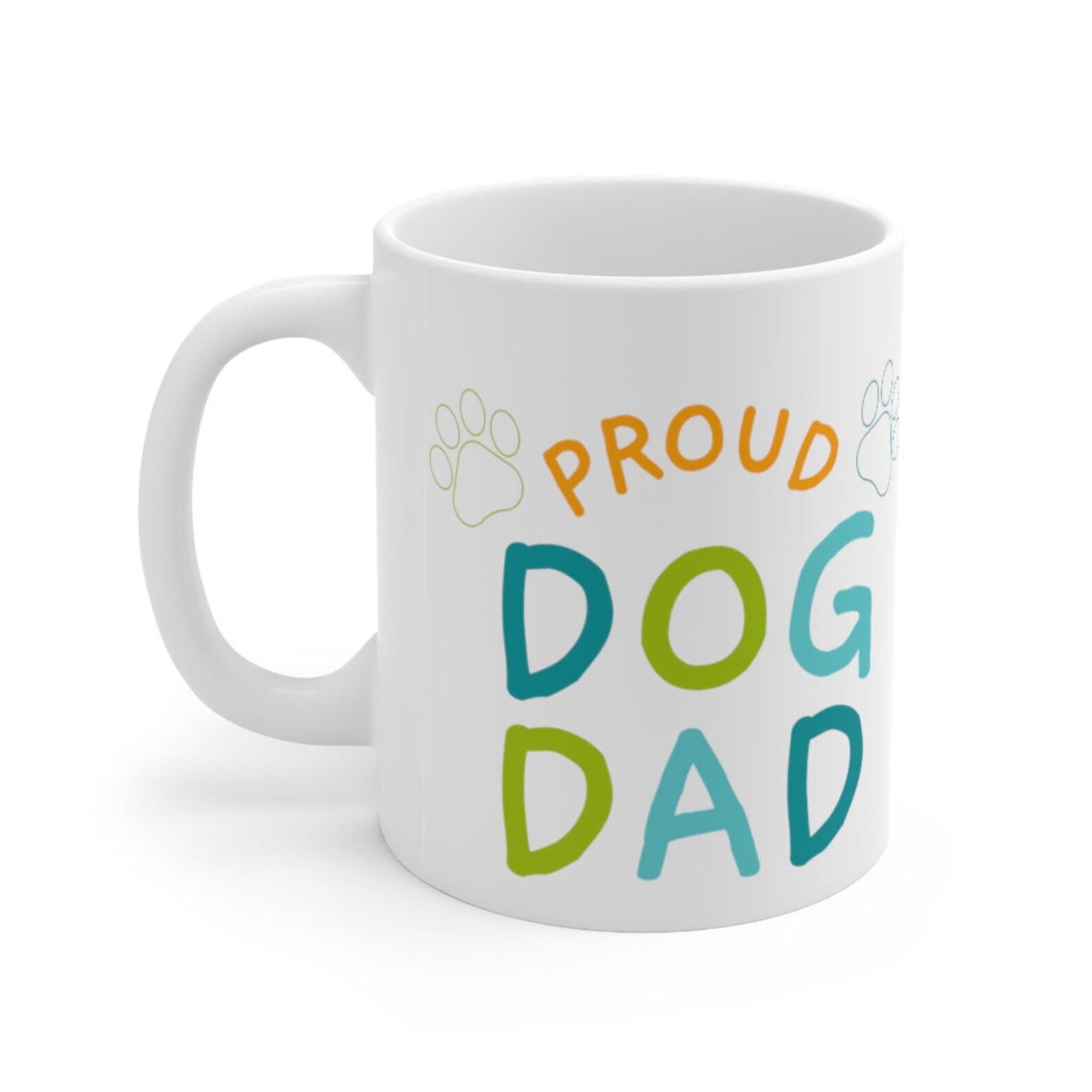Dog Dad Mug Cool Mug Father's Day Mug For Dad Pet Dad Mug | Etsy